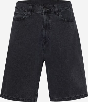 Loosefit Jean 'Landon' Carhartt WIP en noir : devant