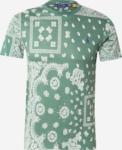 Marškinėliai iš Polo Ralph Lauren, spalva – tamsiai žalia / balta, Prekių apžvalga