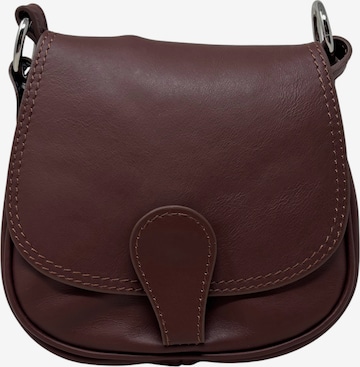 CHICCA BORSE Schoudertas in Bruin: voorkant