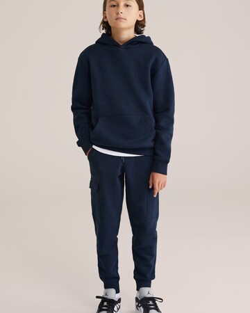 Effilé Pantalon WE Fashion en bleu