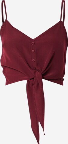 ABOUT YOU Top 'Norina' in Rood: voorkant