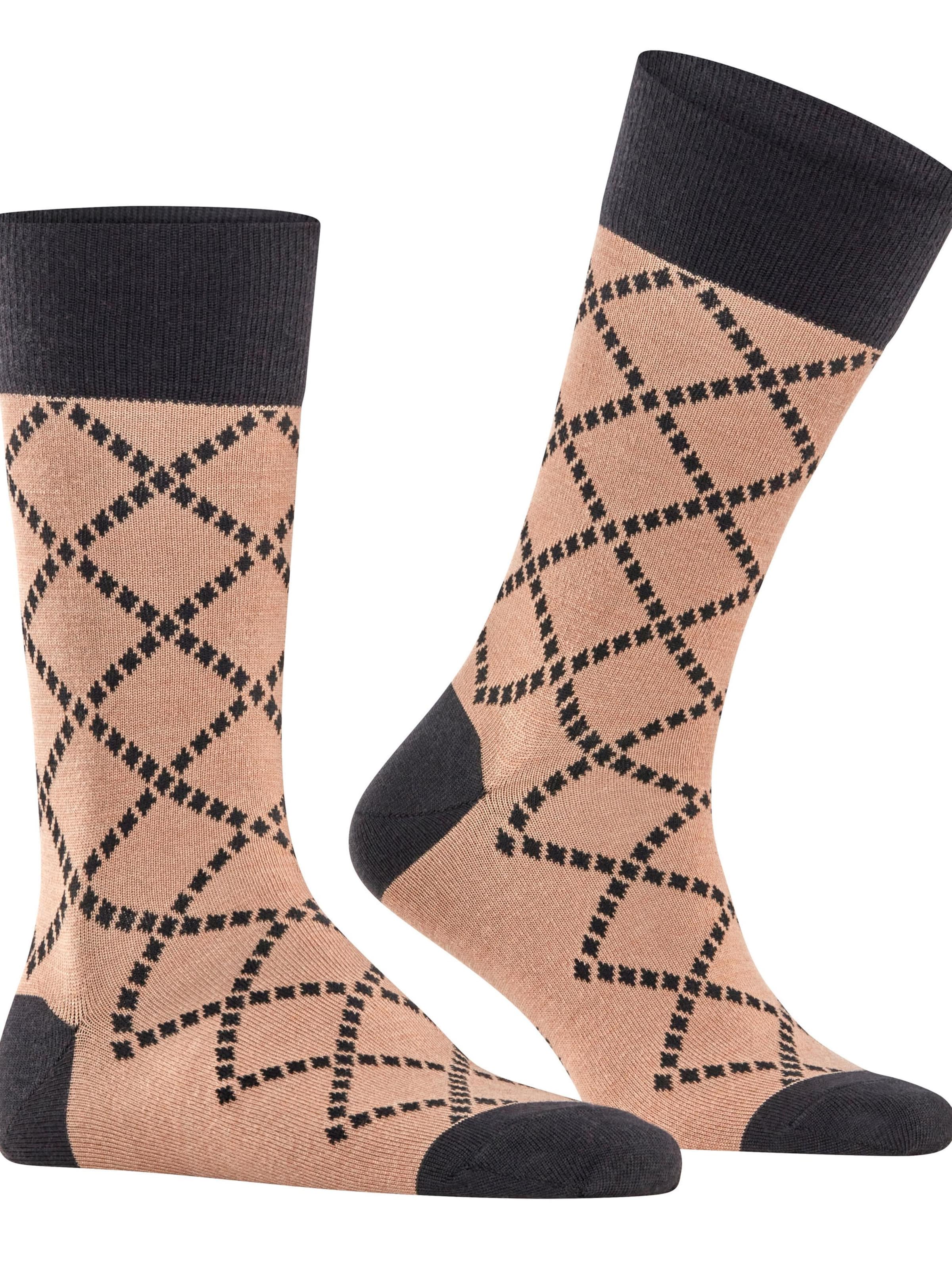BURLINGTON Socks 'Ferry Road' in Beige