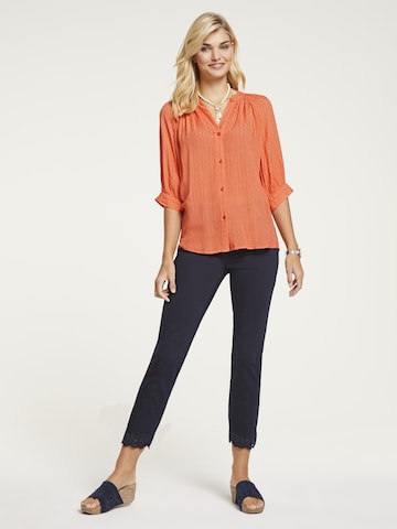 heine Blouse 'Linea Tesini' in Oranje