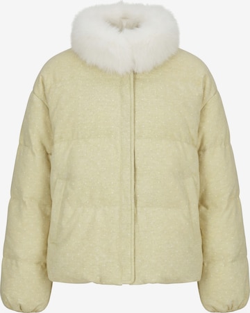 MYMO - Chaqueta de invierno en amarillo: frente