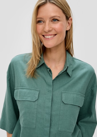 s.Oliver Bluse in Grün