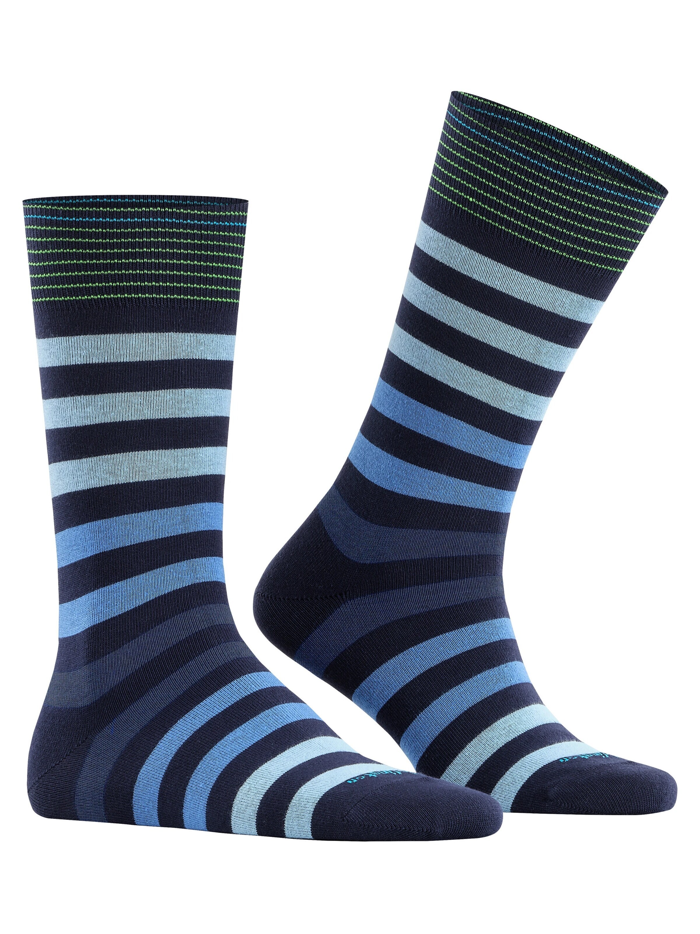 BURLINGTON Socks 'Blackpool' in Blue