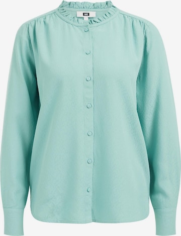 WE Fashion Blouse in Groen: voorkant