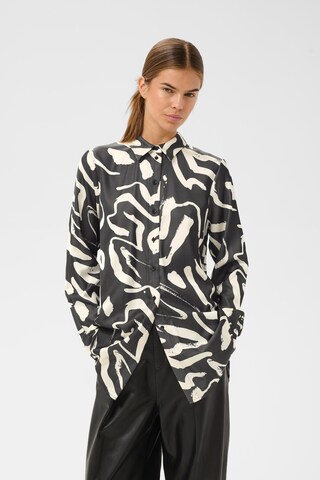 Chemisier 'GAIAAIW' InWear en noir : devant