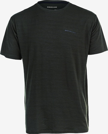 ENDURANCE T-Shirt 'Peako' in Schwarz: front
