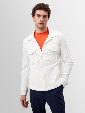 Veste mi-saison Antioch en blanc : devant