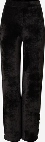 ABOUT YOU Limited Loose fit Trousers 'Mina' in Black: front