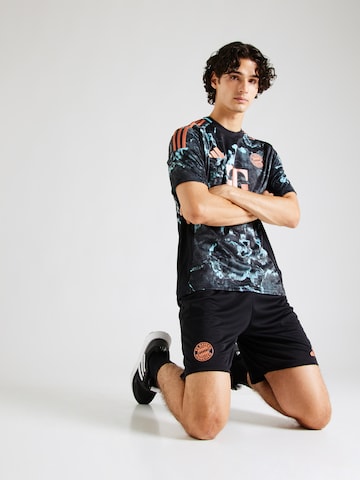 ADIDAS PERFORMANCE Regular Sports trousers 'FC Bayern München Away 24-25' in Black