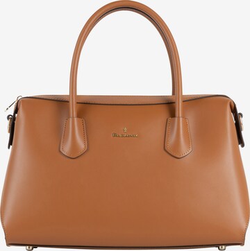 DreiMaster Klassik Handbag 'Iridia' in Brown: front