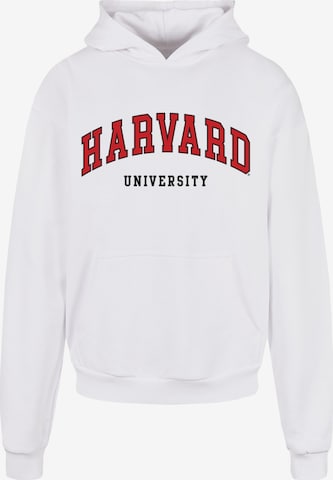 Sweat-shirt 'Harvard University' Merchcode en blanc : devant