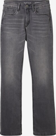 TOM TAILOR Flared Jeans 'Kate' in Grey: front