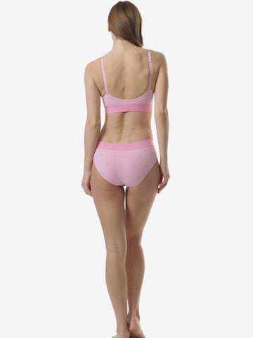 ADIDAS ORIGINALS Bralette Bra ' Low Back Bralette - Originals Modern Flex ' in Pink