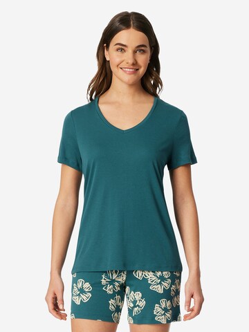 SCHIESSER Pajama 'Modern' in Green