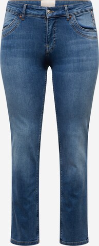 ONLY Carmakoma Regular Jeans 'WILLY' in Blau: predná strana