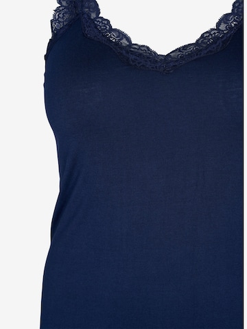 Zizzi Top in Blauw