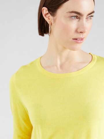 Pull-over 'ABELLA' VILA en jaune