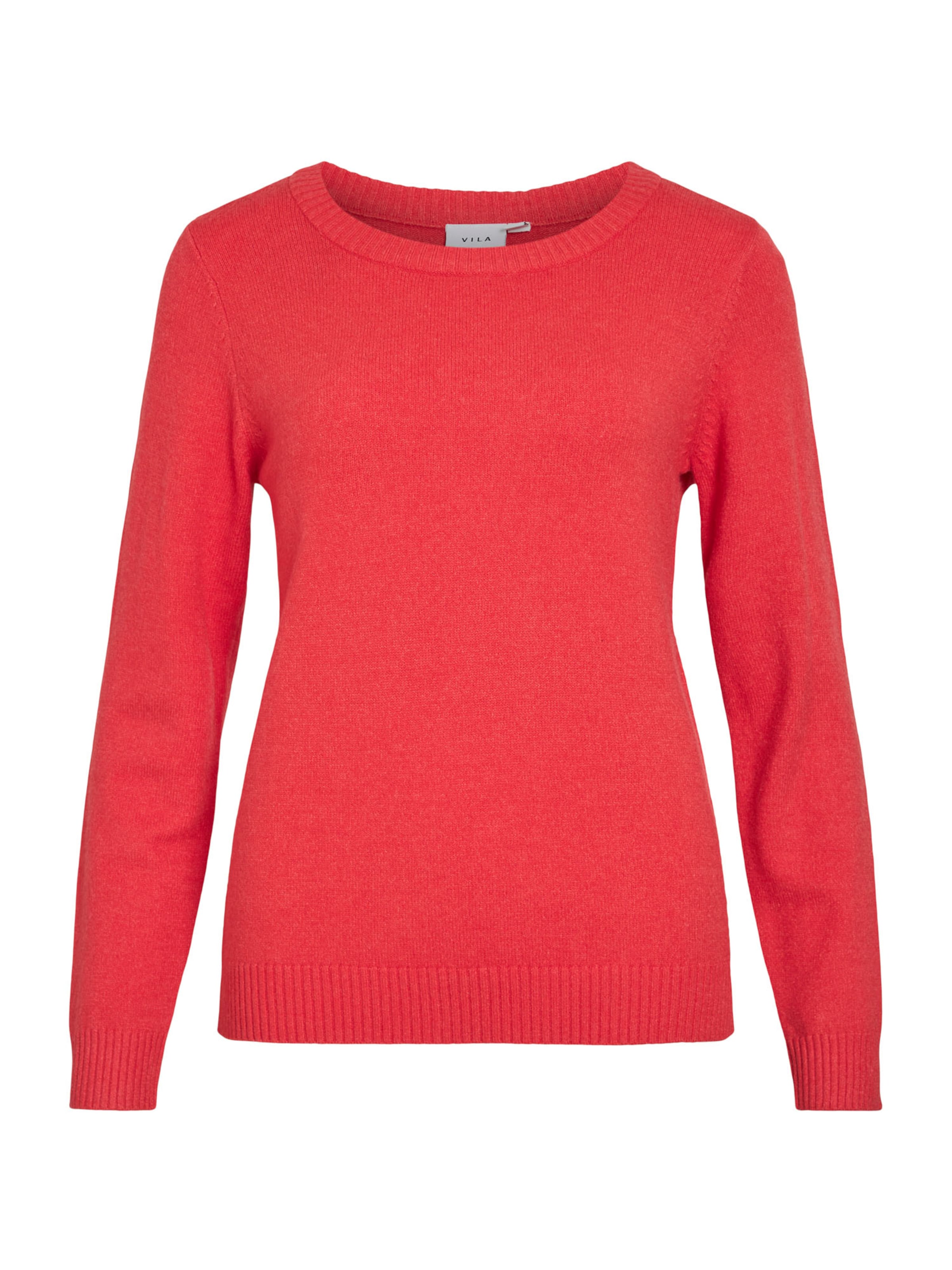 VILA Pullover 'VIRil' in Rot: Vorderseite