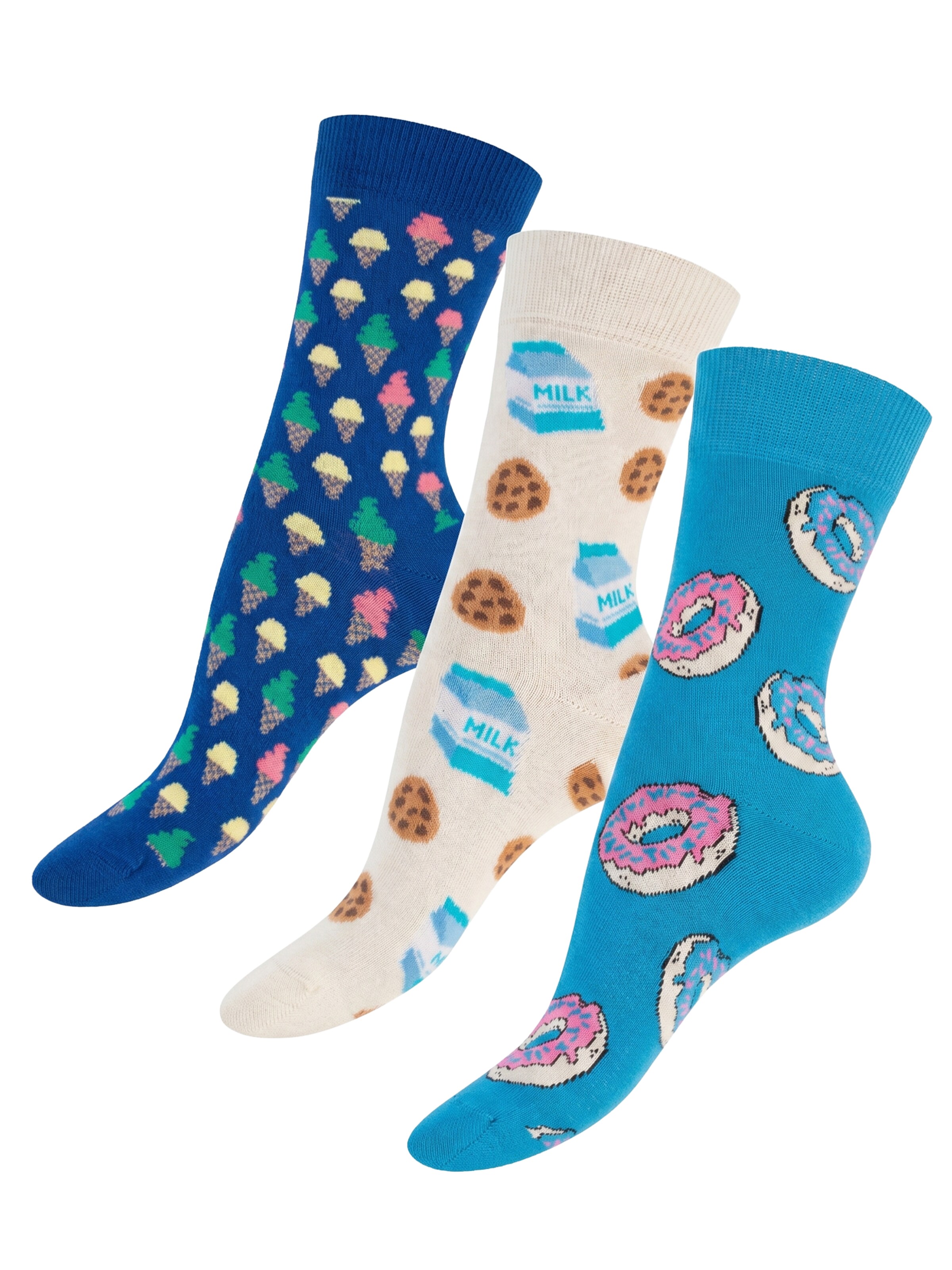 footstar Socken‌‌‌ in Blau: Vorderseite