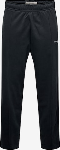 Regular Pantalon de sport Only & Sons en noir : devant