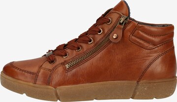 Bottines à lacets 'Rom' ARA en marron