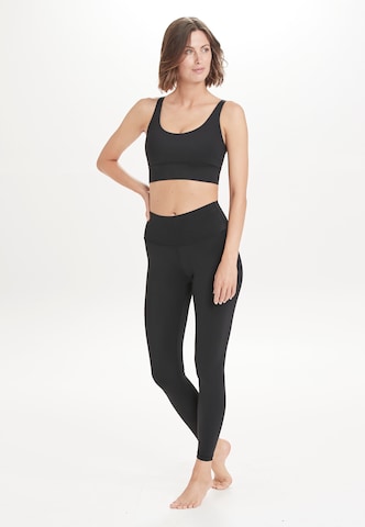 Medium Support Soutien-gorge de sport 'Gaby' Athlecia en noir