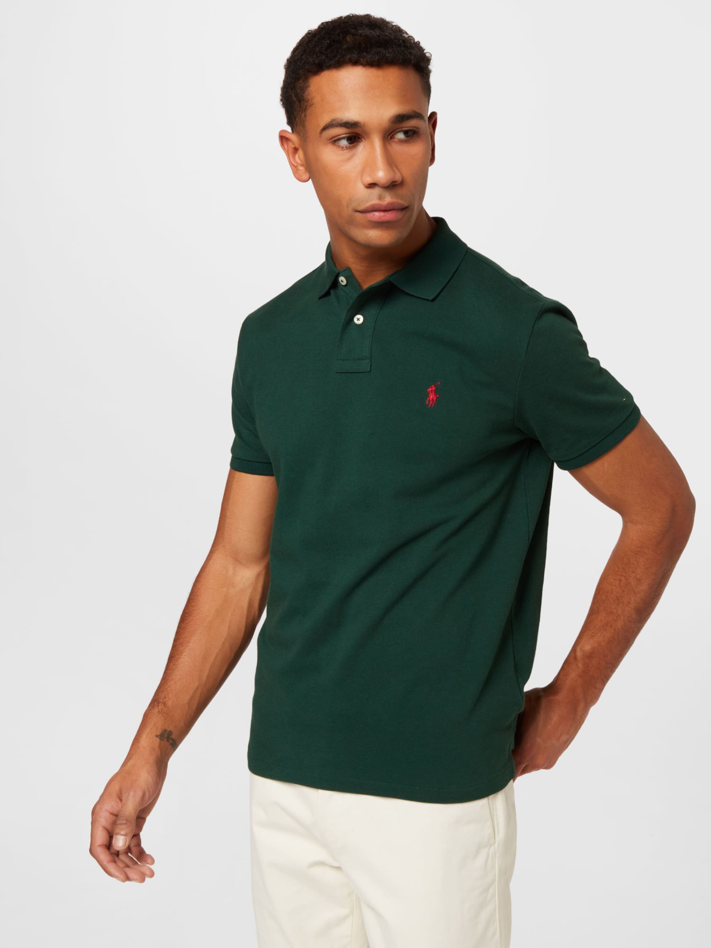 Polo Ralph Lauren Shirt in Dark Green | ABOUT YOU