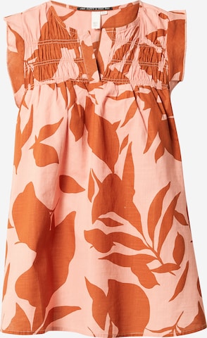 QS Bluse i oransje: forside