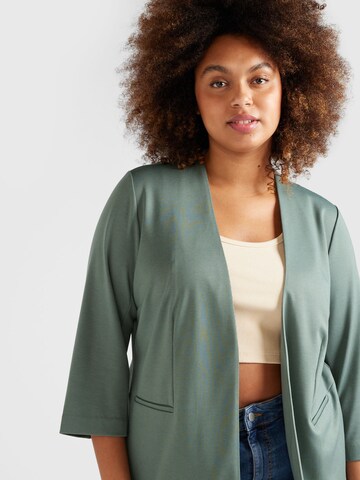 ONLY Carmakoma Blazer 'CARNOLAPEL' in Grün