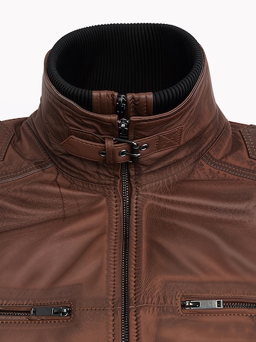 CYCAS D'OR Winterjas 'FLEX PARKA - 2 IN 1' in Bruin