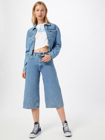 LEVI'S ® Shirt 'Cropped Jordie Tee' in Wit