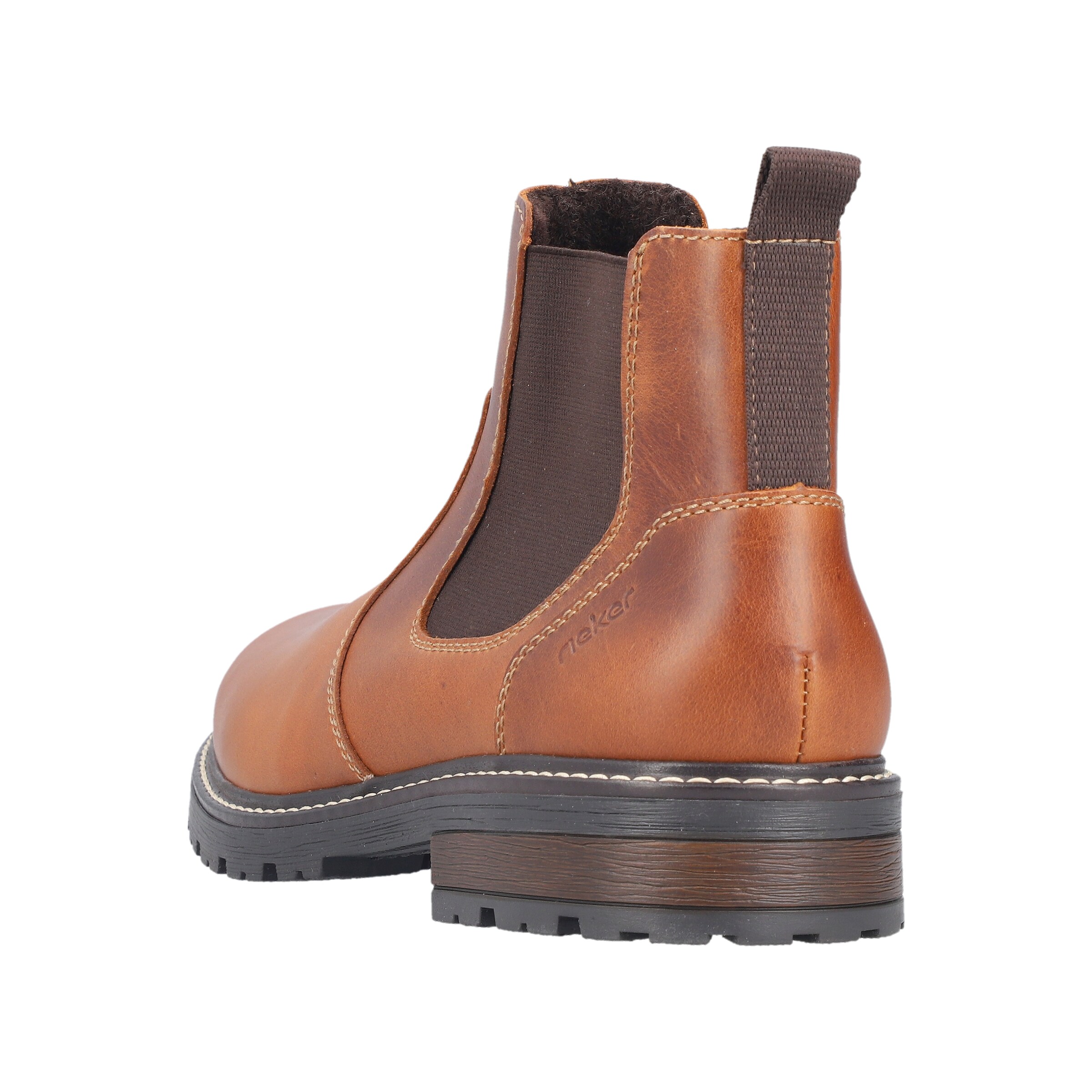 Chelsea Boots Rieker en marron