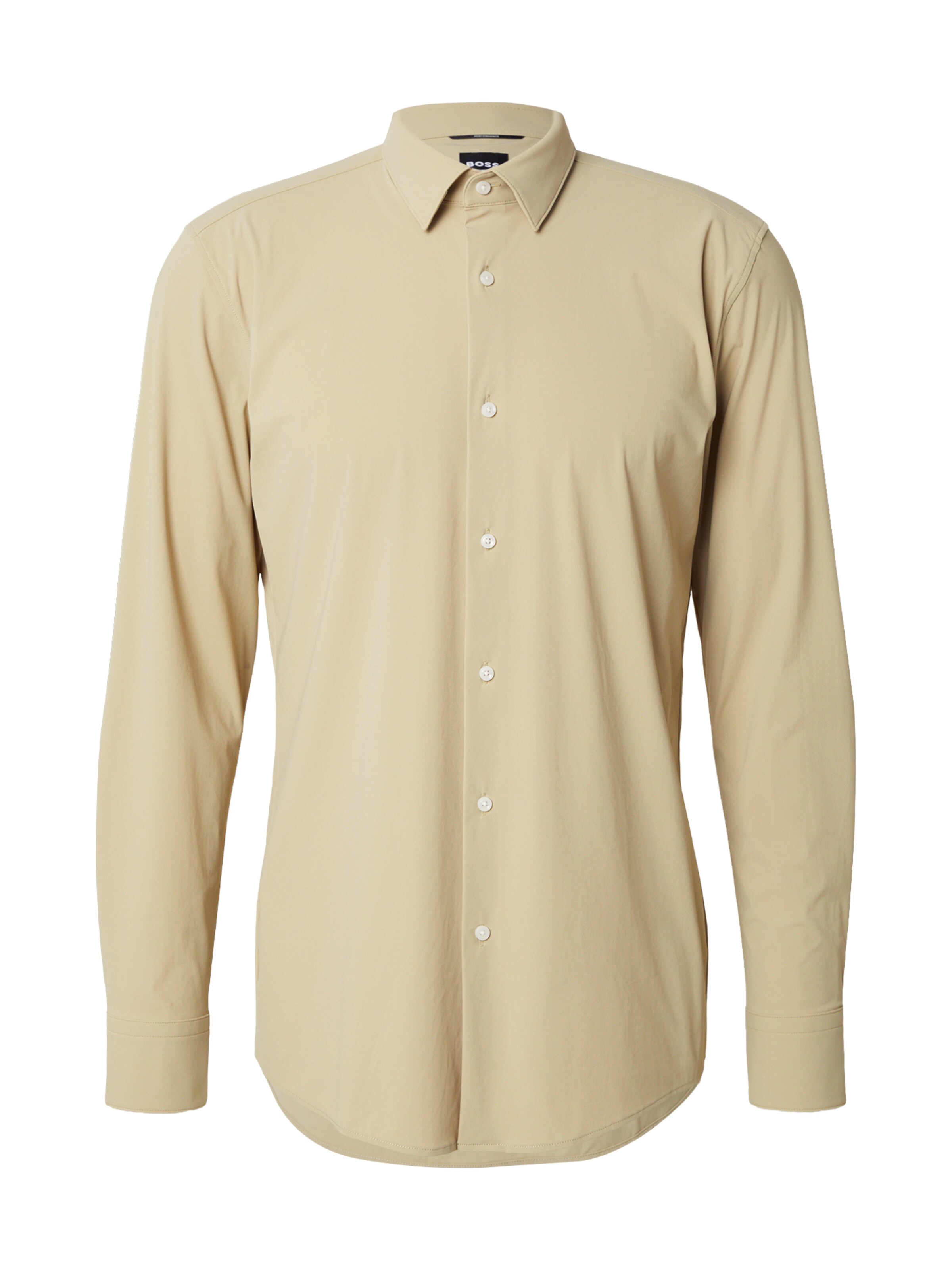 BOSS Hemd 'Hank' in Beige: Vorderseite