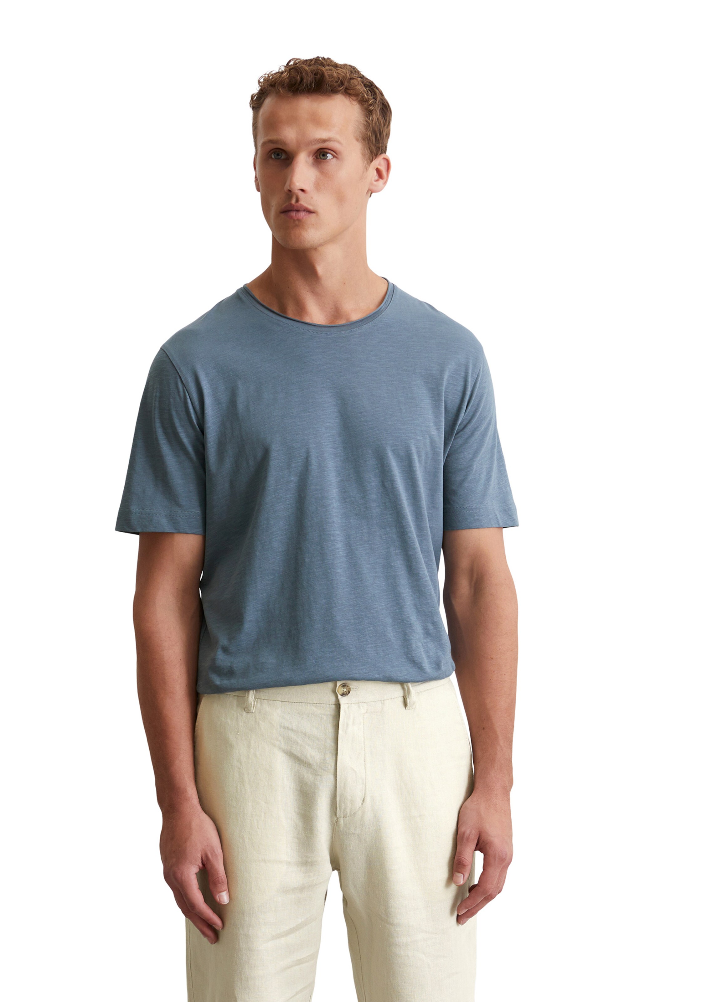 Marc O'Polo T-Shirt in Blau: Vorderseite