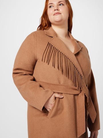 Persona by Marina Rinaldi Between-Seasons Coat 'TABARRO' in Beige