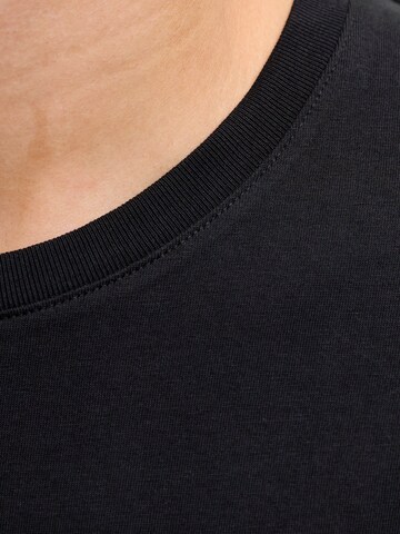 JACK & JONES Koszulka 'JJEJEFF' w kolorze czarny