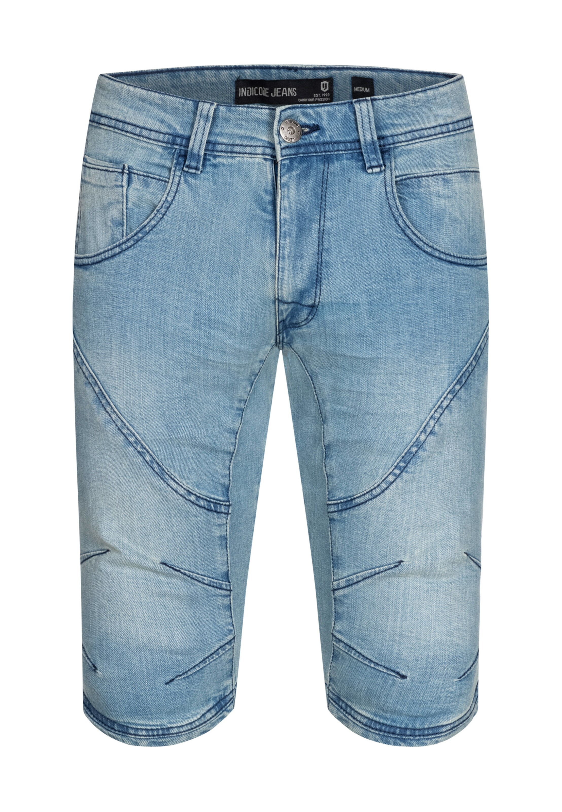 INDICODE JEANS Jeans 'Leon' in Blue: front