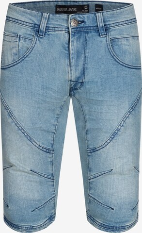 INDICODE JEANS Regular Jeans 'Leon' in Blauw: voorkant