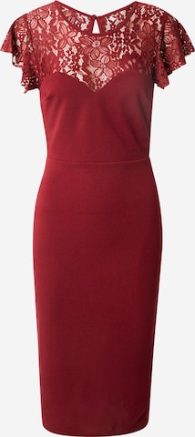 WAL G.Koktel haljina 'DELLA' - crvena boja: prednji dio