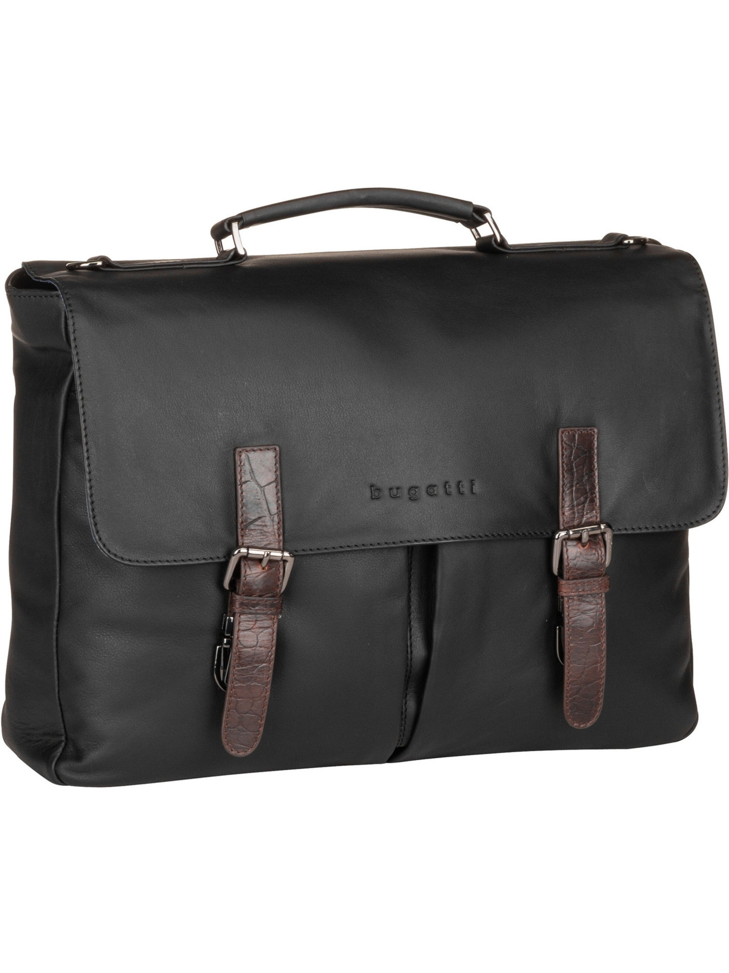 Porte-documents ' Corso DeLuxe 1658 ' bugatti en noir : devant