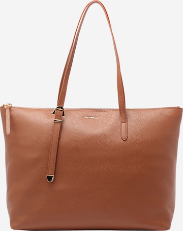 Coccinelle Shopper in Brown: front