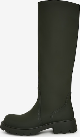 CESARE GASPARI Boots in Green: front