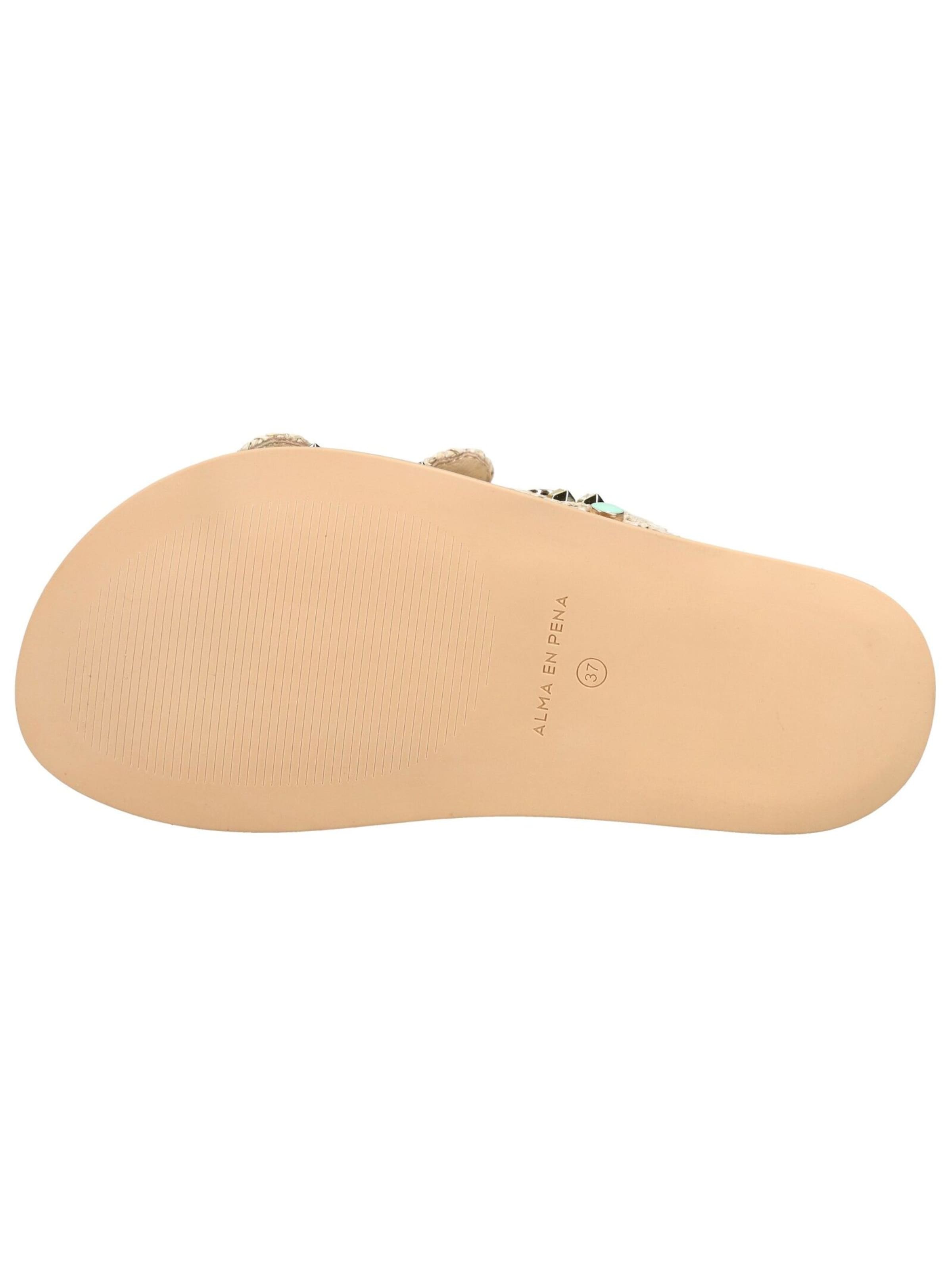 Alma En Pena Mule in Beige