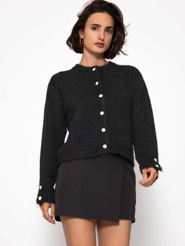 SASSYCLASSY Oversized Cardigan in Black