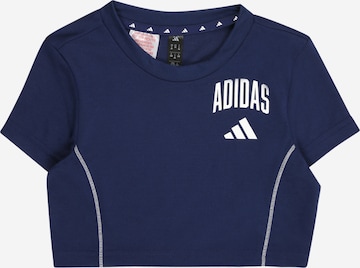 ADIDAS SPORTSWEAR Функциональная футболка в Синий: спереди