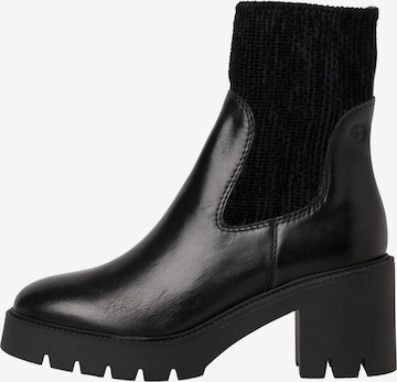 TAMARIS Chelsea boots in Zwart