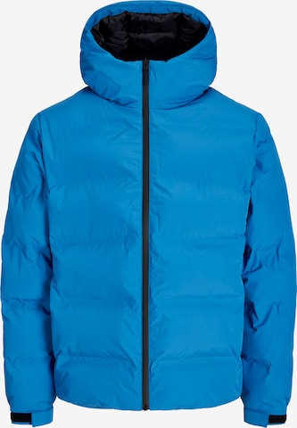 JACK & JONES Winter Coat 'JJSAGE' in Blue: front
